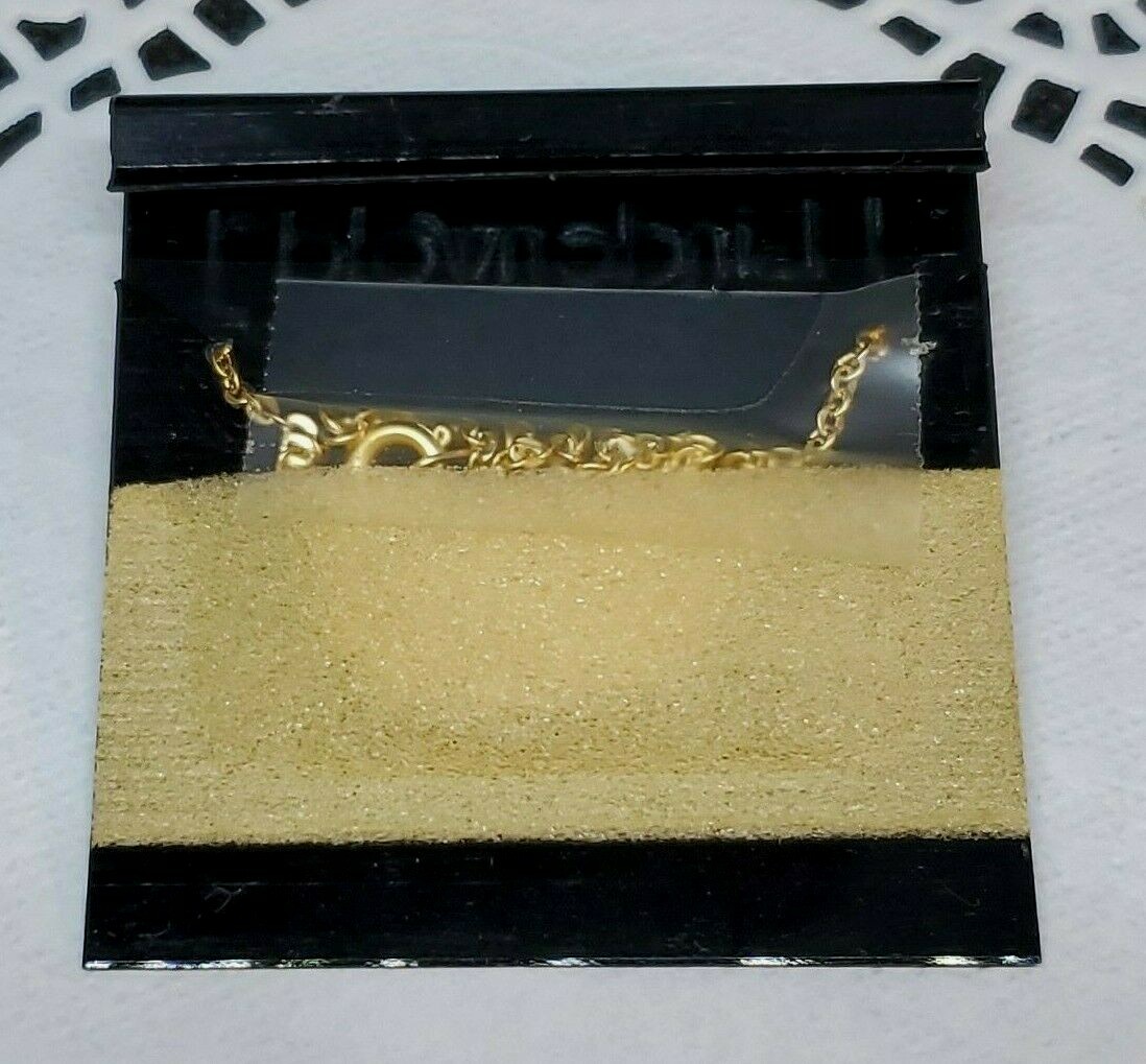 Vintage Lindenworld Fine Jewelers Cubic Zirconia NOS Brand New Necklace 18″