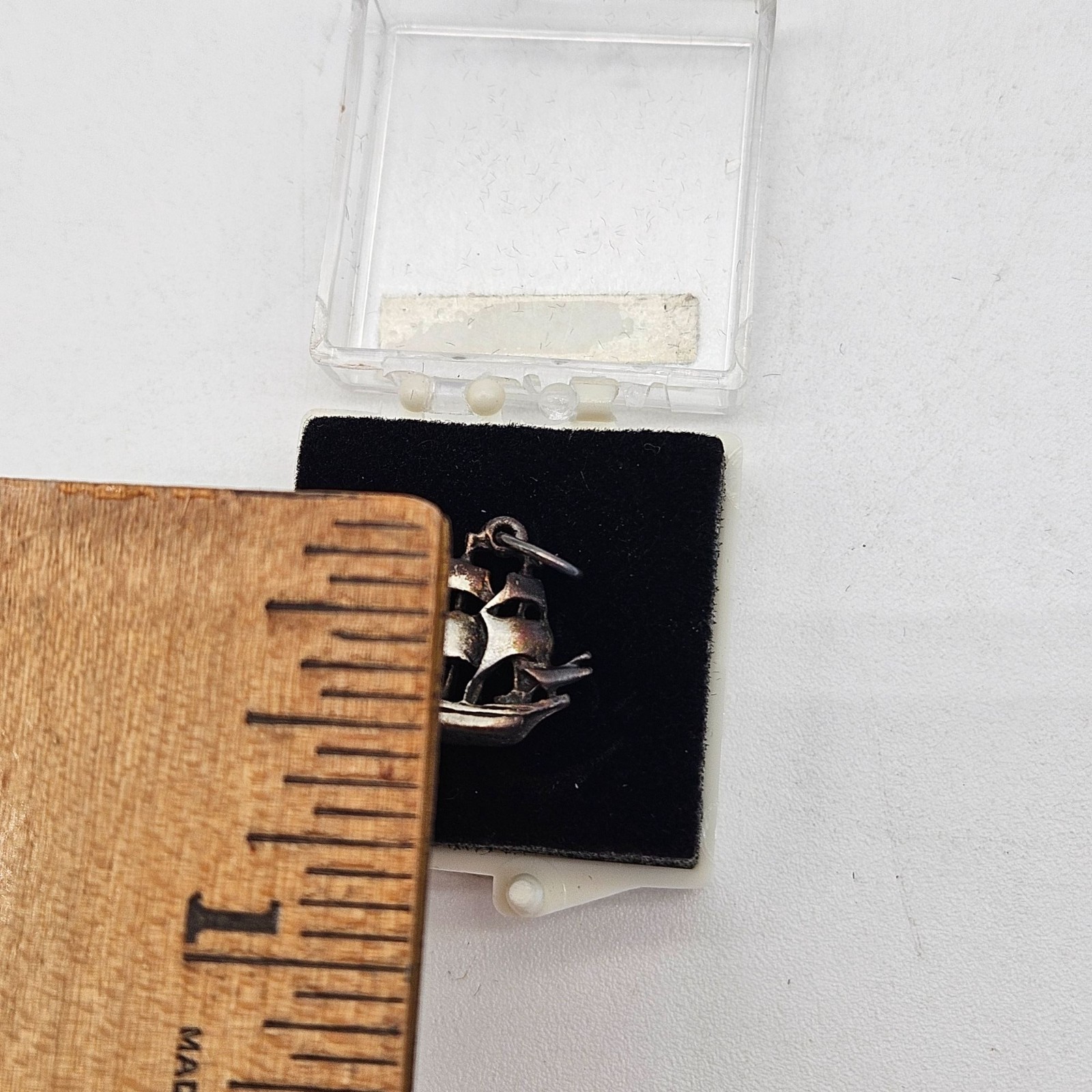 Vintage Sterling Silver Charm Galleon Clipper Sailing Pirate Ship