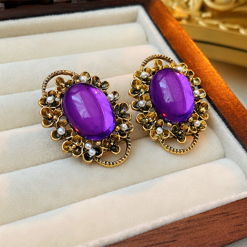 Vintage to Mod Estate Costume Women Jewelry Boho Style Dangle Drop Earrings