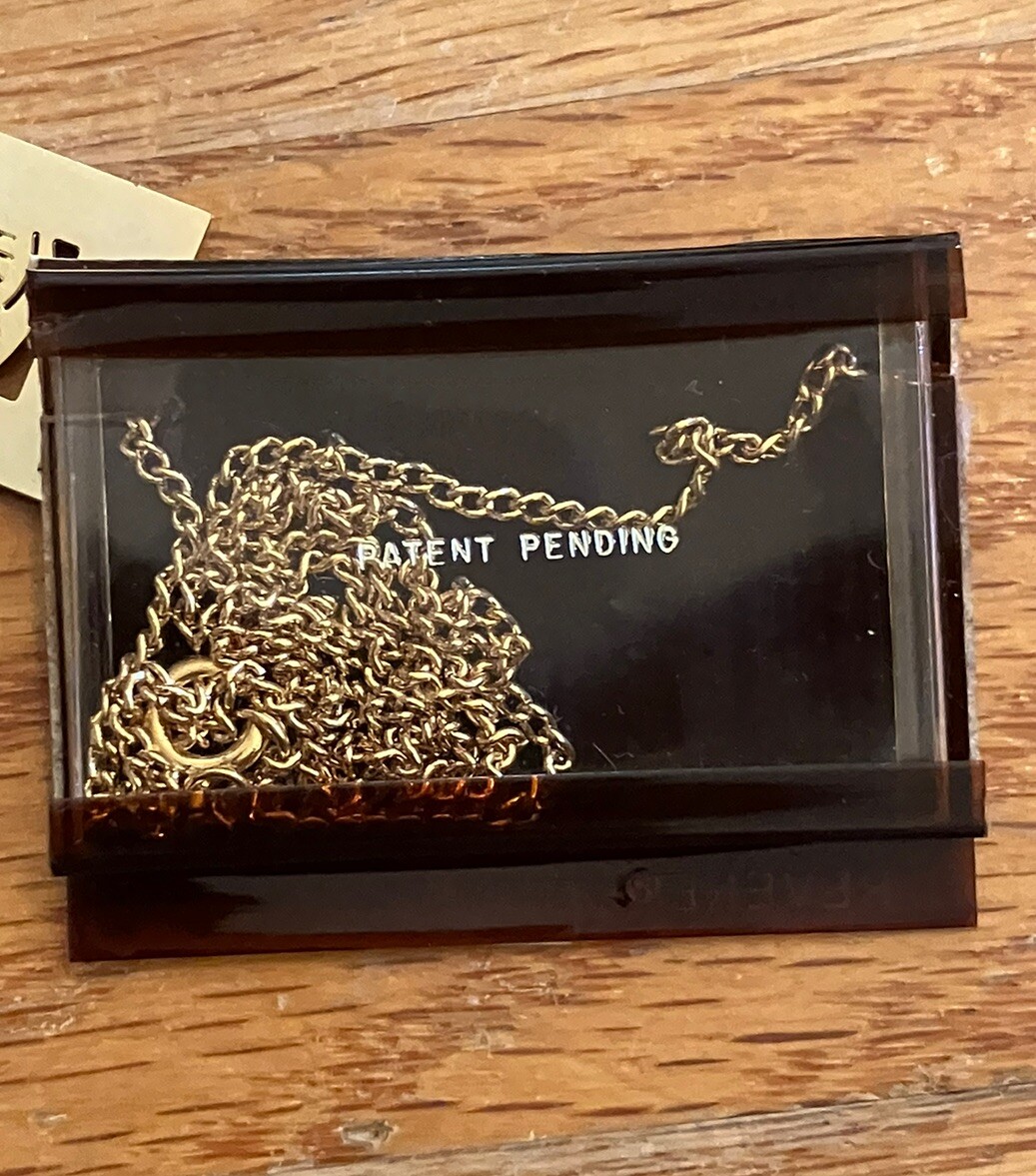 Vintage 1970s 1980s Revere Gemini Zodiac Pendant Necklace NWT