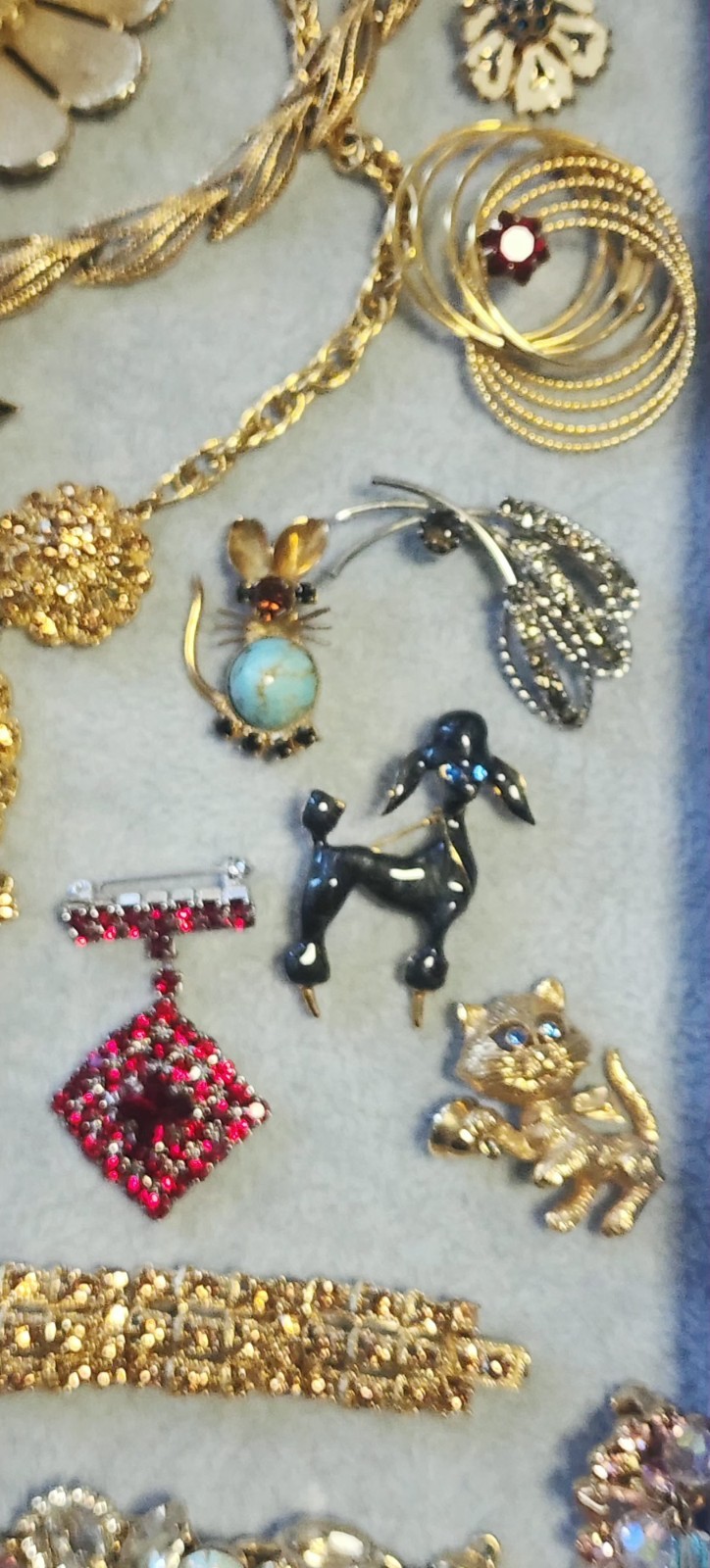 VtgJewelry Lot 21pc Juliana Jomaz Gianni De Liguoro Les Bernard Austria C857