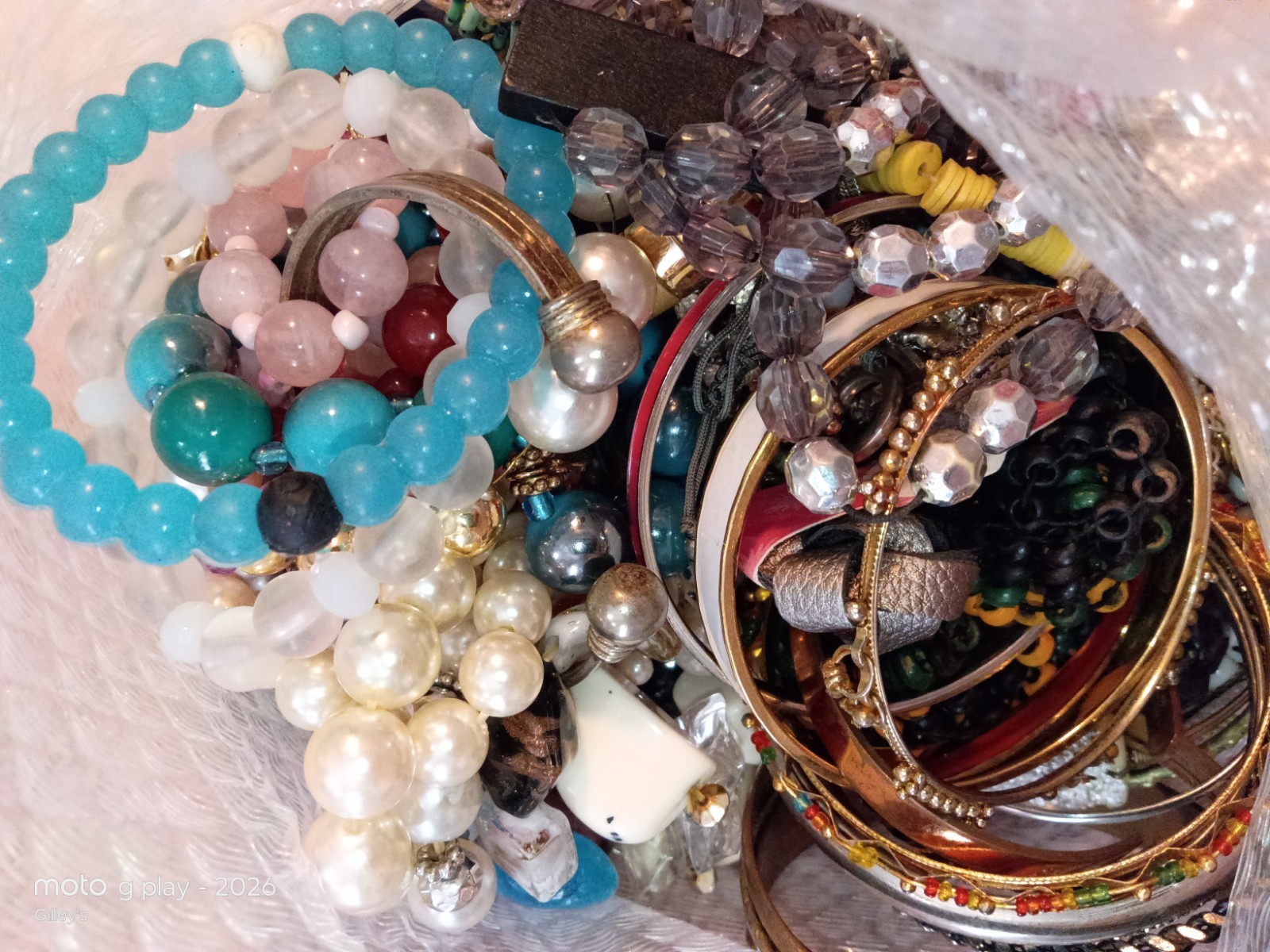 FREE SHIP 1 Lb POUND Jewelry Craft Lot Mystery Mix Vintage Y2k Modern Scoop