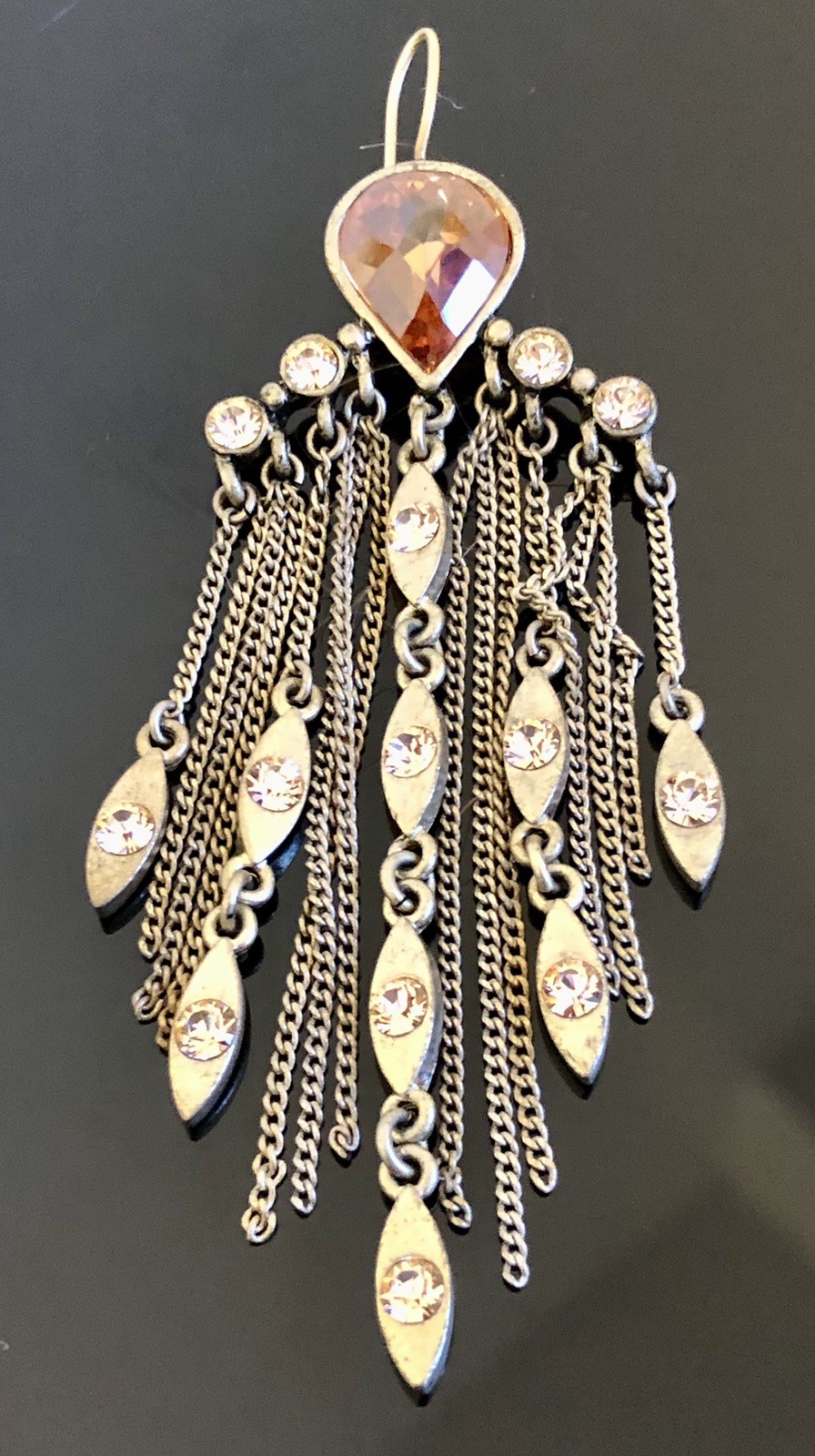 Chain Dangle Chandelier Earrings Vintage Style