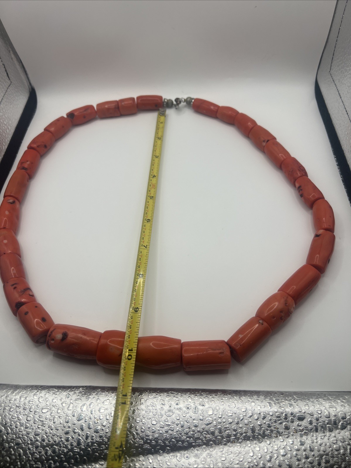 Mediterranean Red Coral Necklace,Moroccan Coral Necklace,Natural 350g