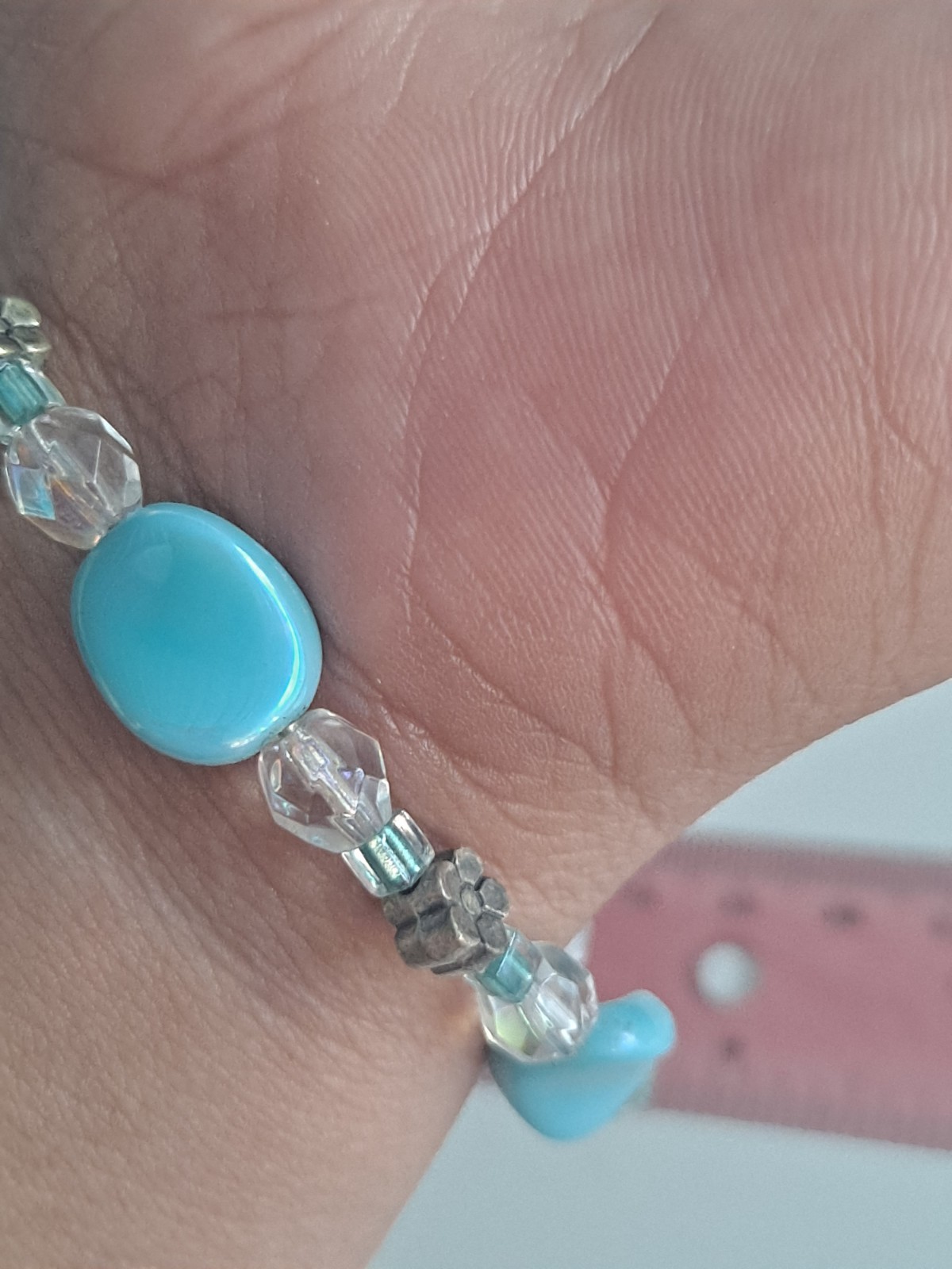 vintage glass bracelet