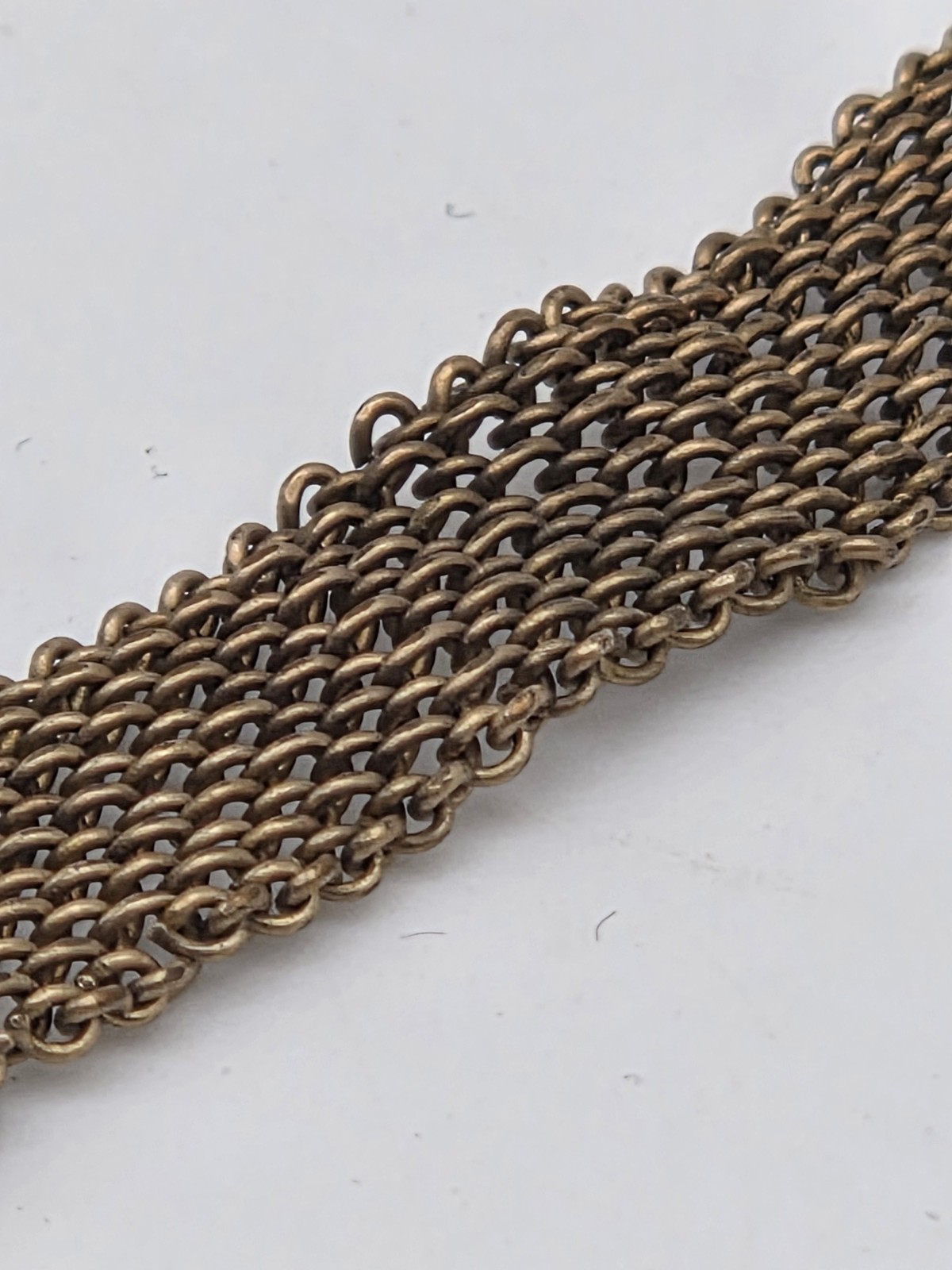 Antique Victorian Engraved Book/Mesh Chain with Engraved Locket Pendant