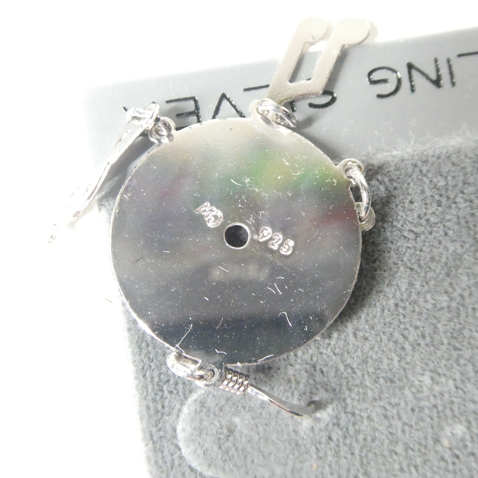 Vinyl Record Earrings 925 Sterling Silver Music Notes Dangle Vintage Rock & Roll