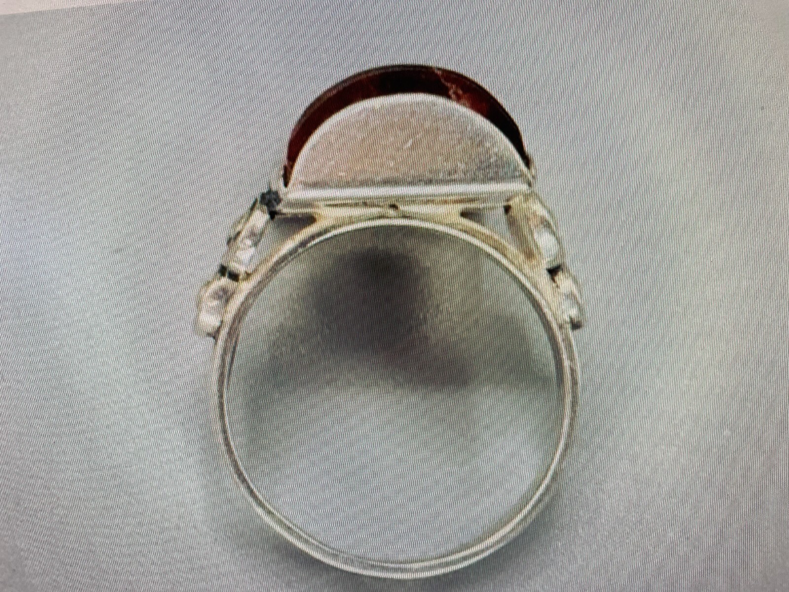 Antique Soviet/USSR/Russian Ring (S/S 875″) Natural JASPER Women’s Size 4.25