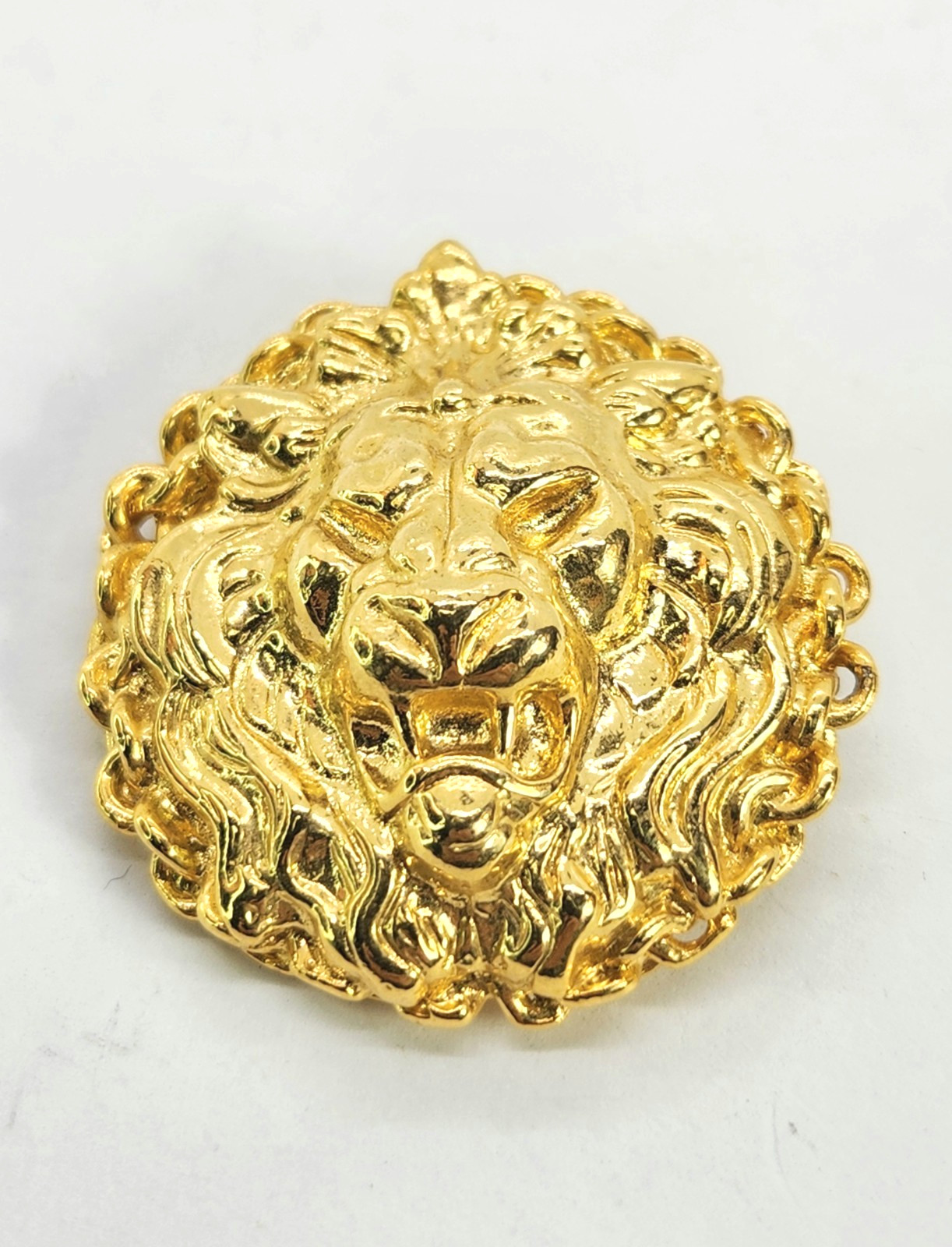 Gold Tone Fashion Brooch Lot 3 brooches 1.5-2 In. 1980’s 1990’s Haute Couture