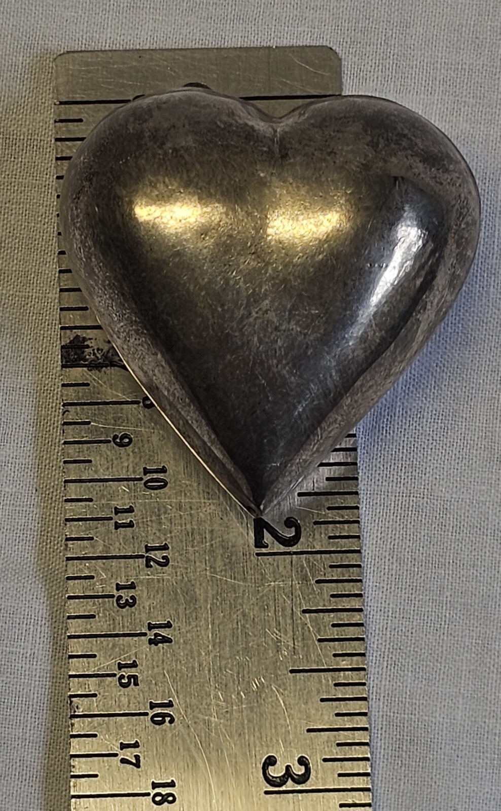 Vintage Jewelry Making Set Pearl String Kit Small-Large Metal Beads Silver Heart