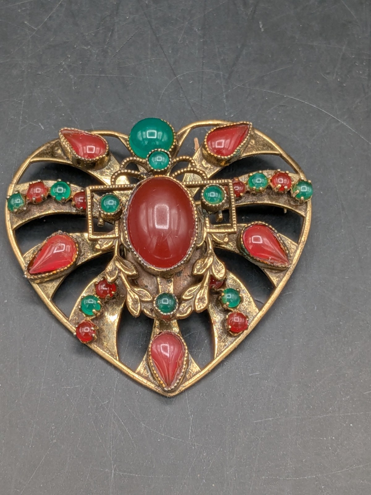 RARE Vintage Original by Robert Heart Brooch