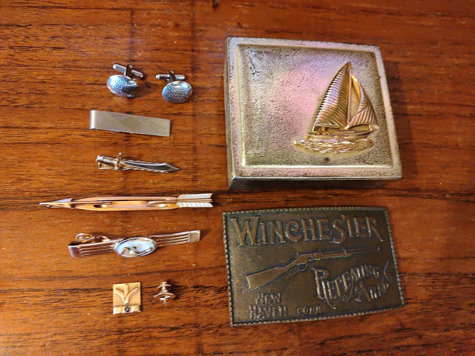 Vintage Men’s Jewelry Lot From The 60’s To The 80’s.