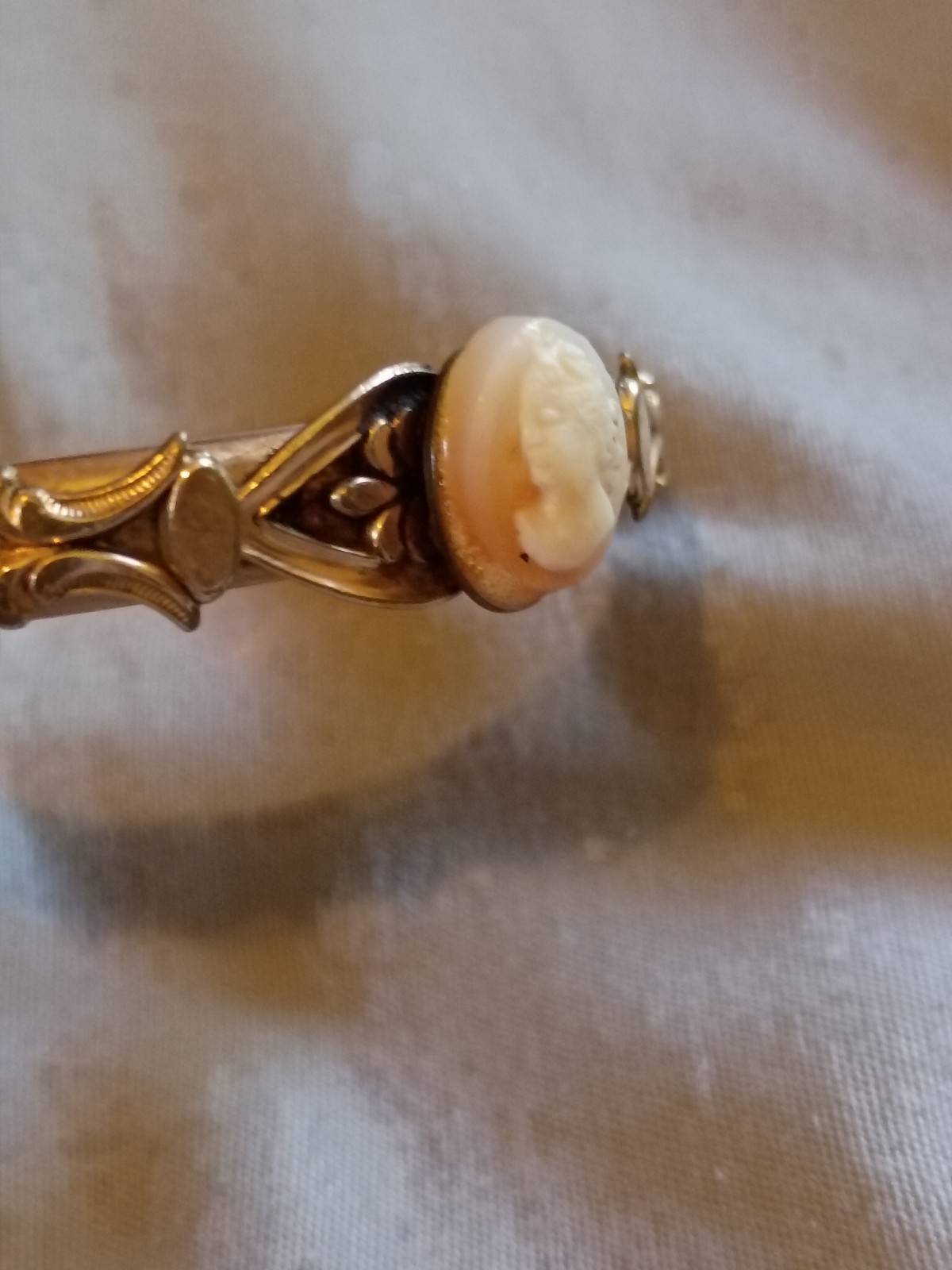 Antique Repurposed D.I.X. Gold Filled Bracelet.
