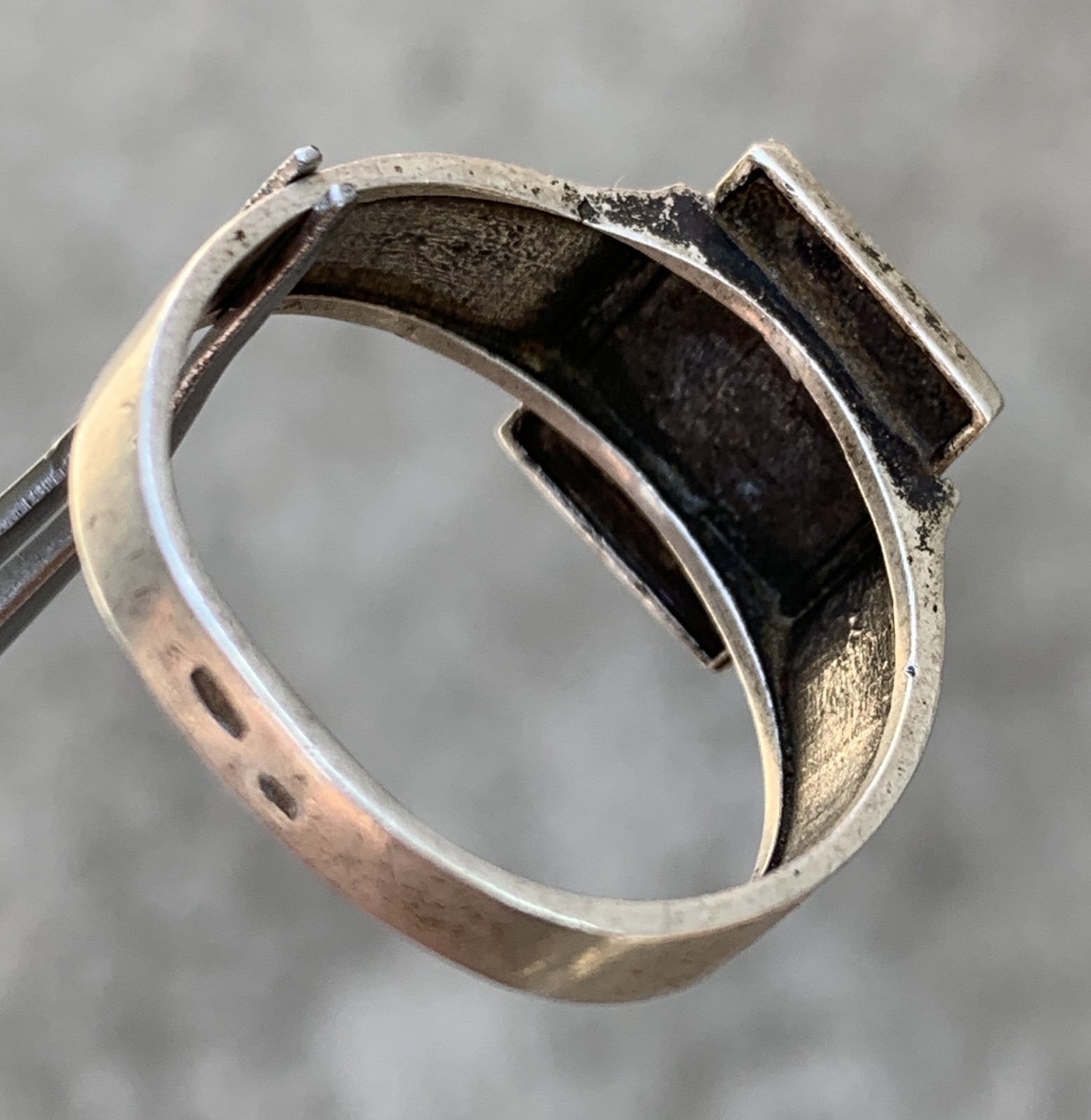 VTG Ukrainian Tryzub Ring Sterling Silver 925 Men’s Patriotic Gift / 5.21 gram.