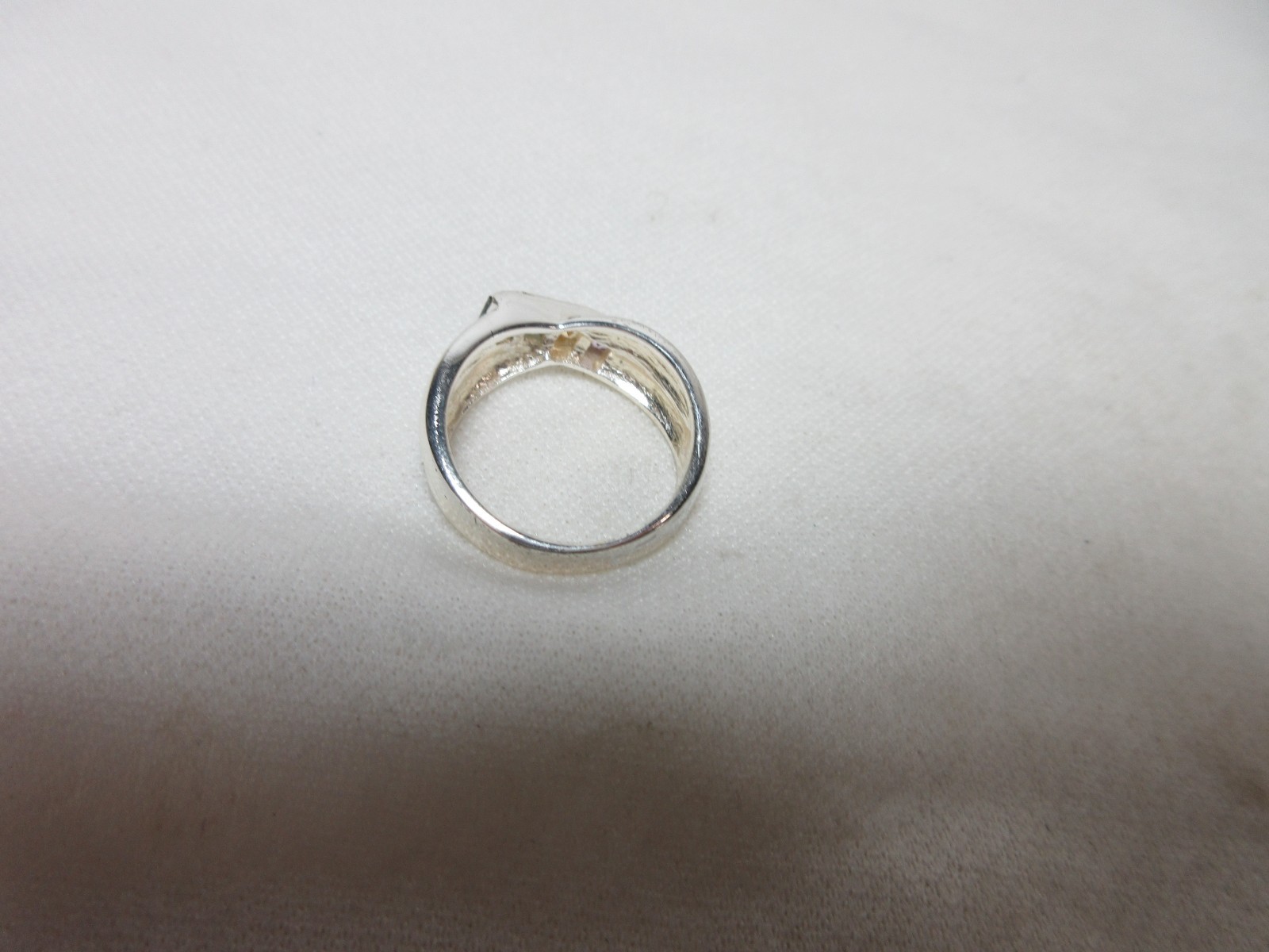 VINTAGE CW STERLING SILVER MULTI GEMSTONE RING #14