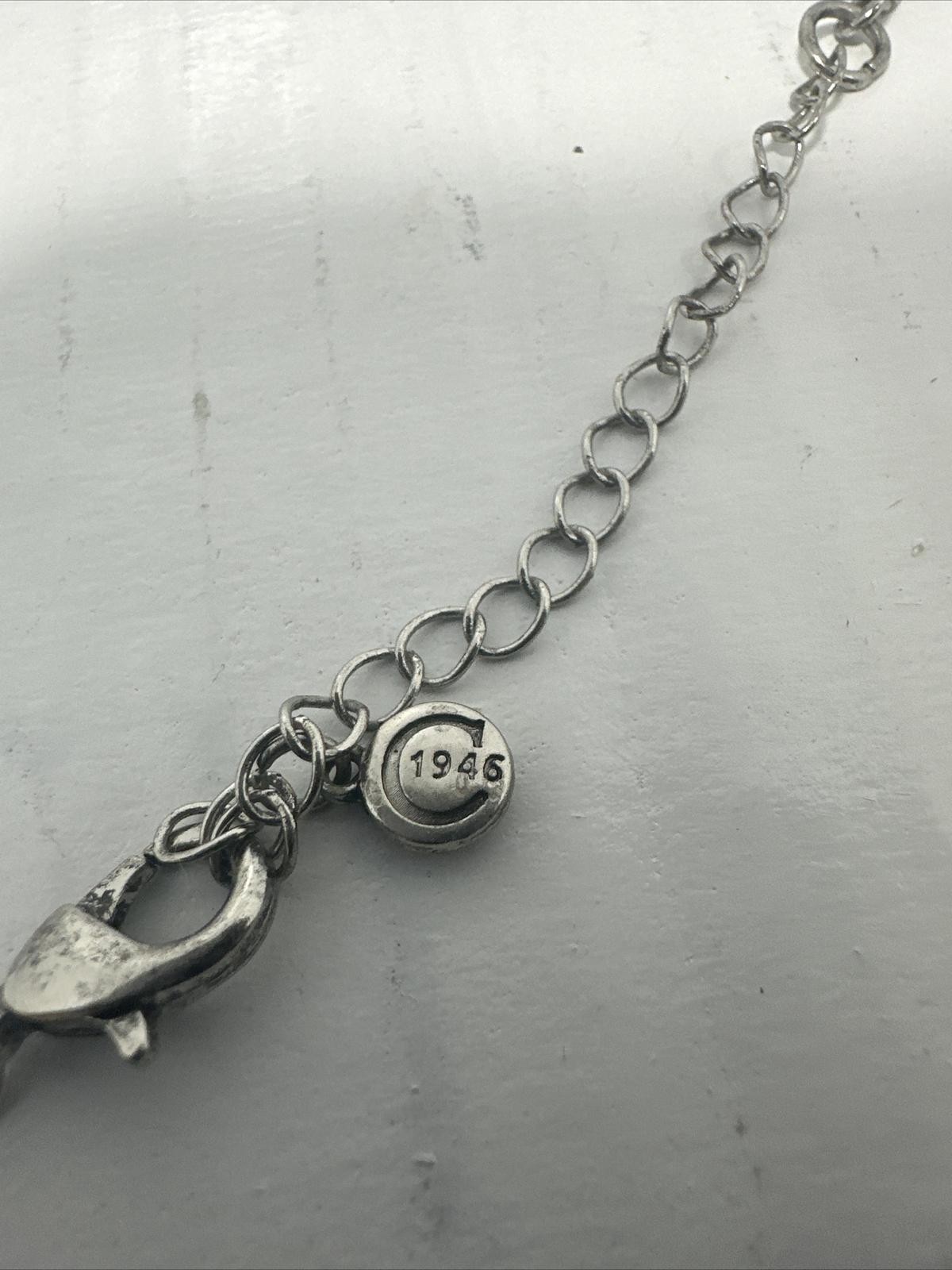 C1946 Choker with drop-down pendants