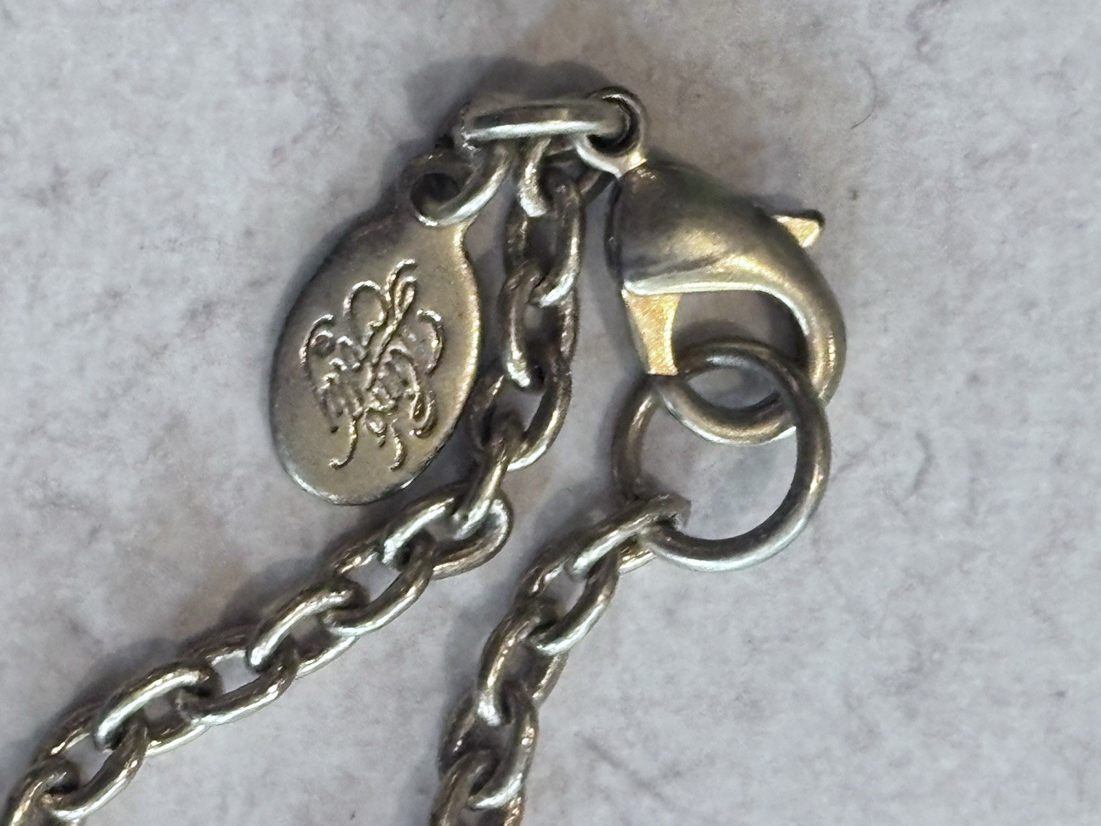 Ultra rare vintage Kirk’s Folly moon pendant with original chain signed