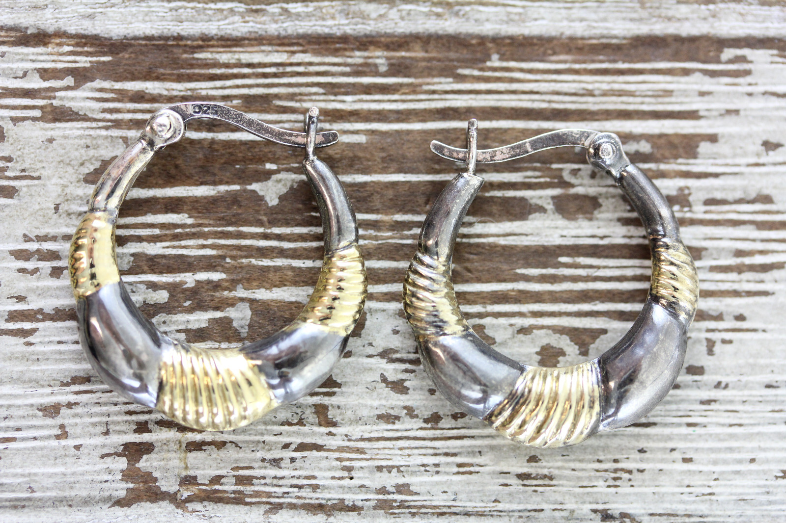 VINTAGE STERLING SILVER DANGLE DROP EARRINGS 925 PRETTY DESIGN CLASSIC