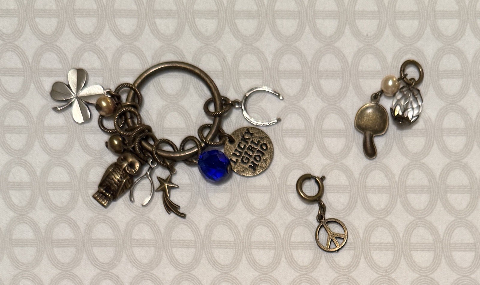 Lenny & Eva 17 Piece Jewelry Lot Silver & Brass