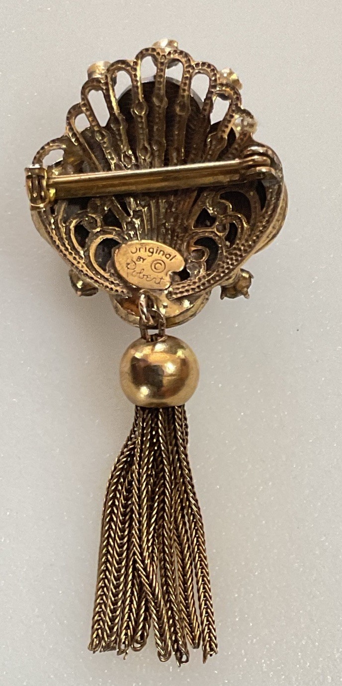 Signed Original by Robert Stunning Beautiful Vintage Brooch