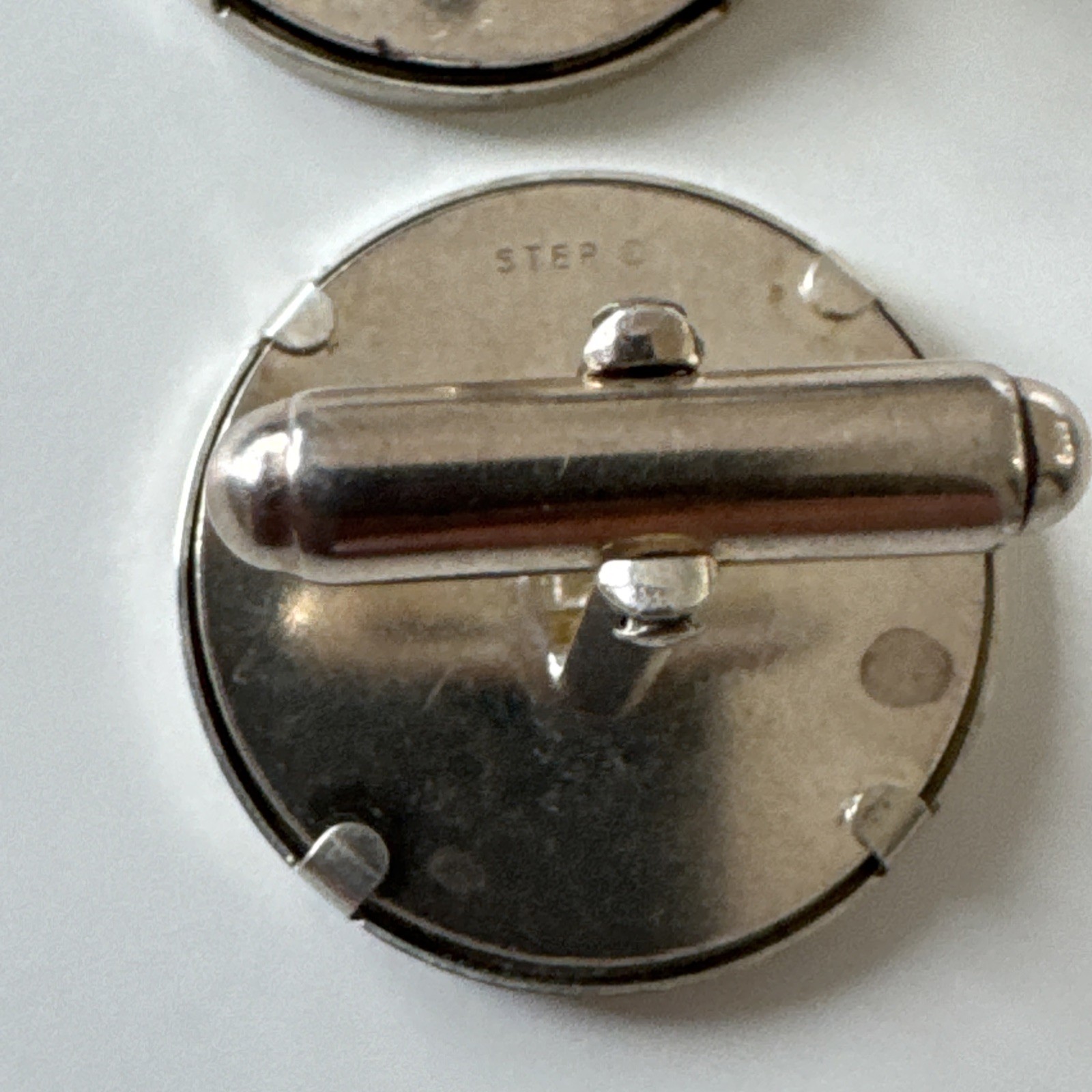 Vintage 1937 USA Buffalo Nickel Coin Cufflinks
