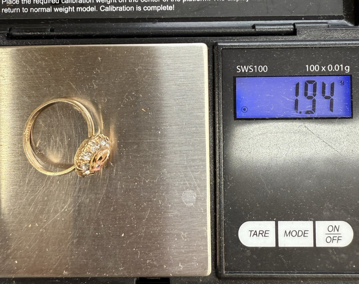 Victorian Gold-Filled Clark & Coombs Daughters of Rebekah Fraternal Ring Antique
