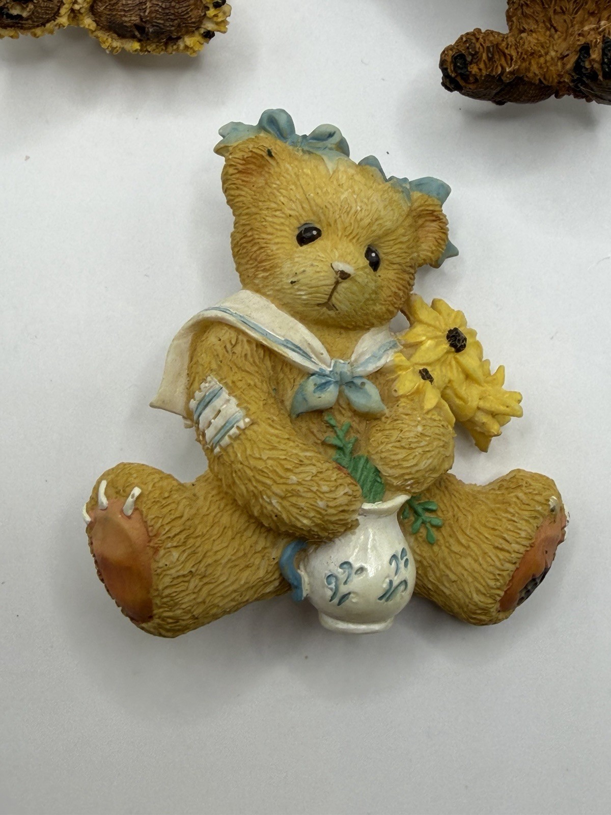 BOYD’S BEARS AND FRIEND PINS GREAT GIFT RESIN / METAL NEUTRAL COLORS SET OF 3