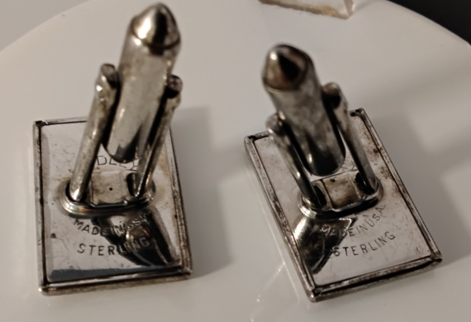 Vintage Hadley Sterling CuffLinks