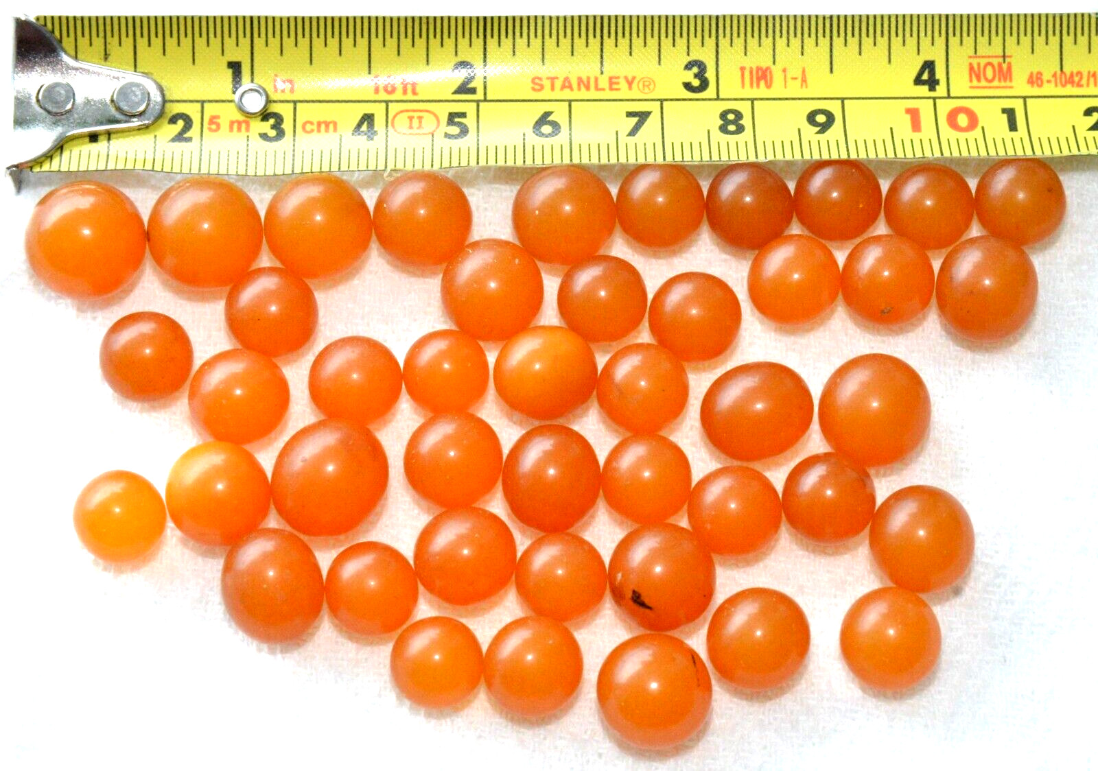 ✅ 30gr RUSSIAN SOVIET BALTIC SEA AMBER BOLLS NECKLACE 老琥珀 BEADS STONE ROCK PIN ☭