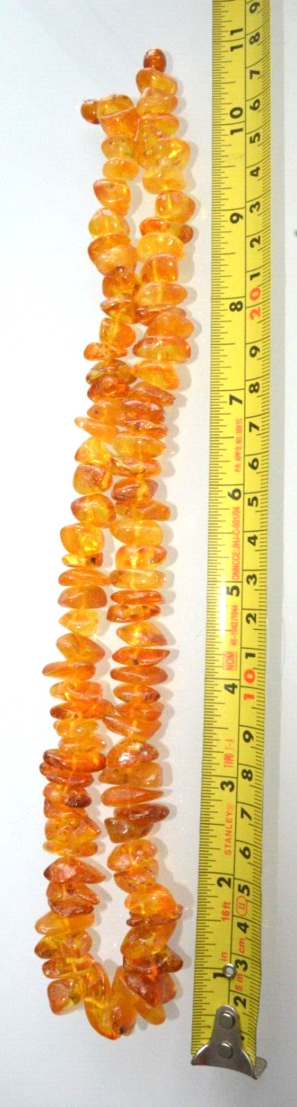 61gr RUSSIAN SOVIET BALTIC AMBER BEAD NECKLACE 琥珀 BRACELET STONE PENDANT EARRING