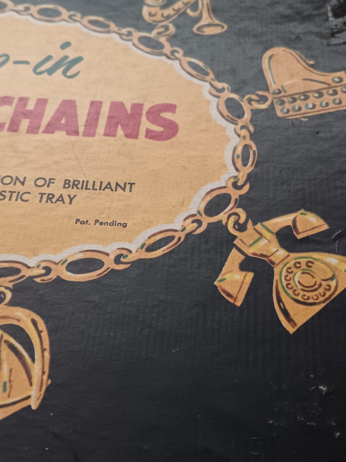 VTG Hasbro Charms N Chains Braclet Making Kit for Children 1969
