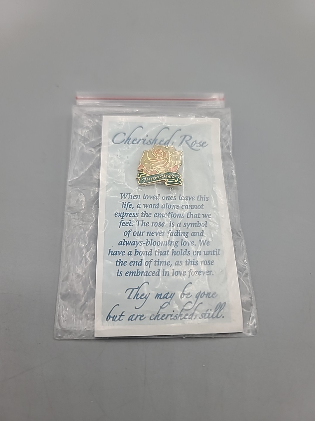 Cherished Rose Vintage Lapel Pin Valley Casting #FH20