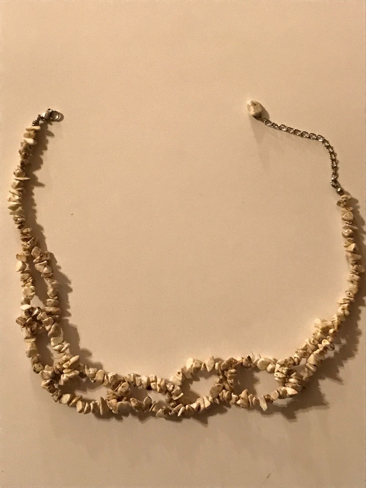 Pooka Shell Necklace Vintage And Adjustable