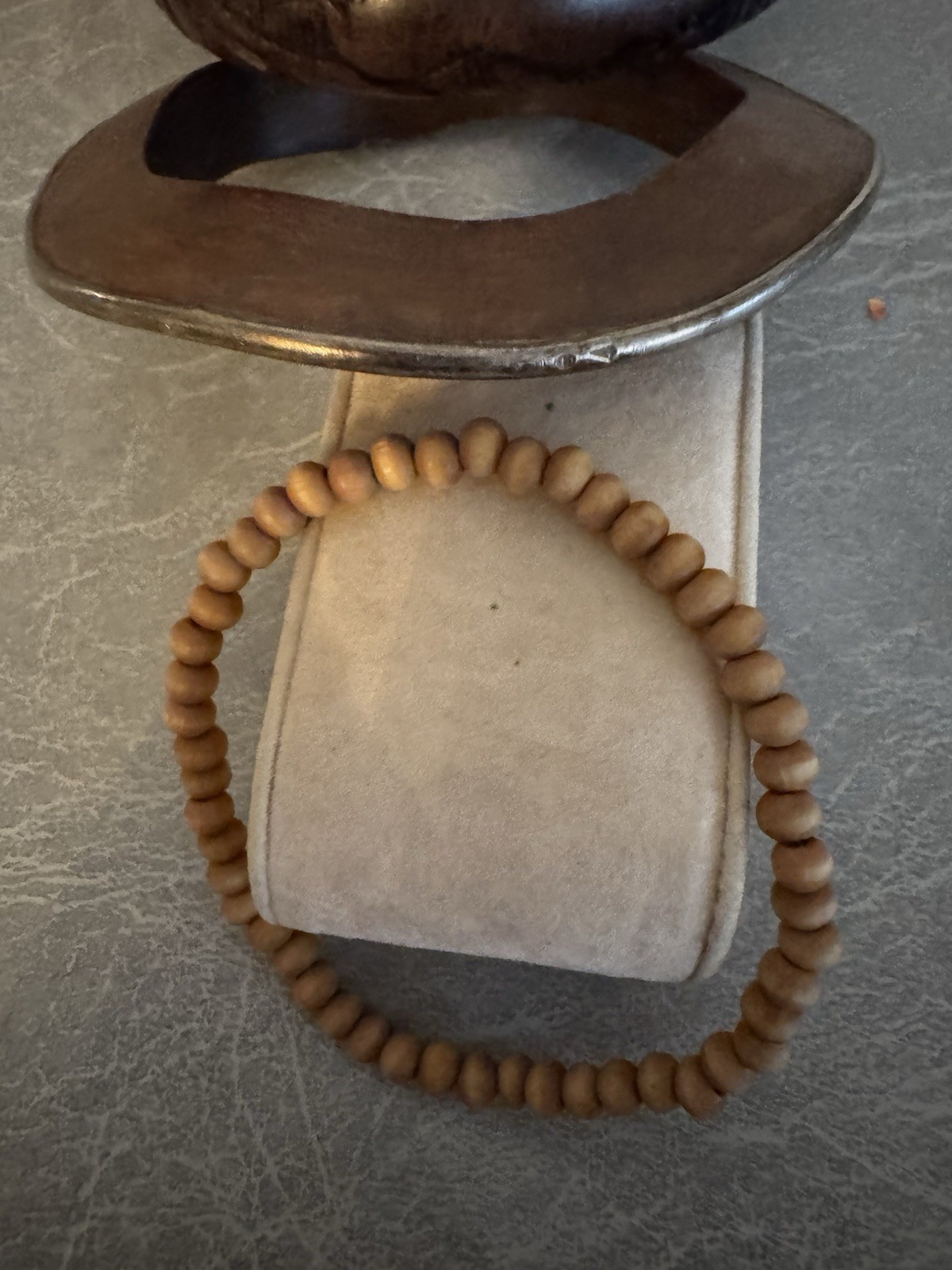 5 Vintage Ethnic Style Wooden Style Bracelets Bangles Unique Lot BoHo Western