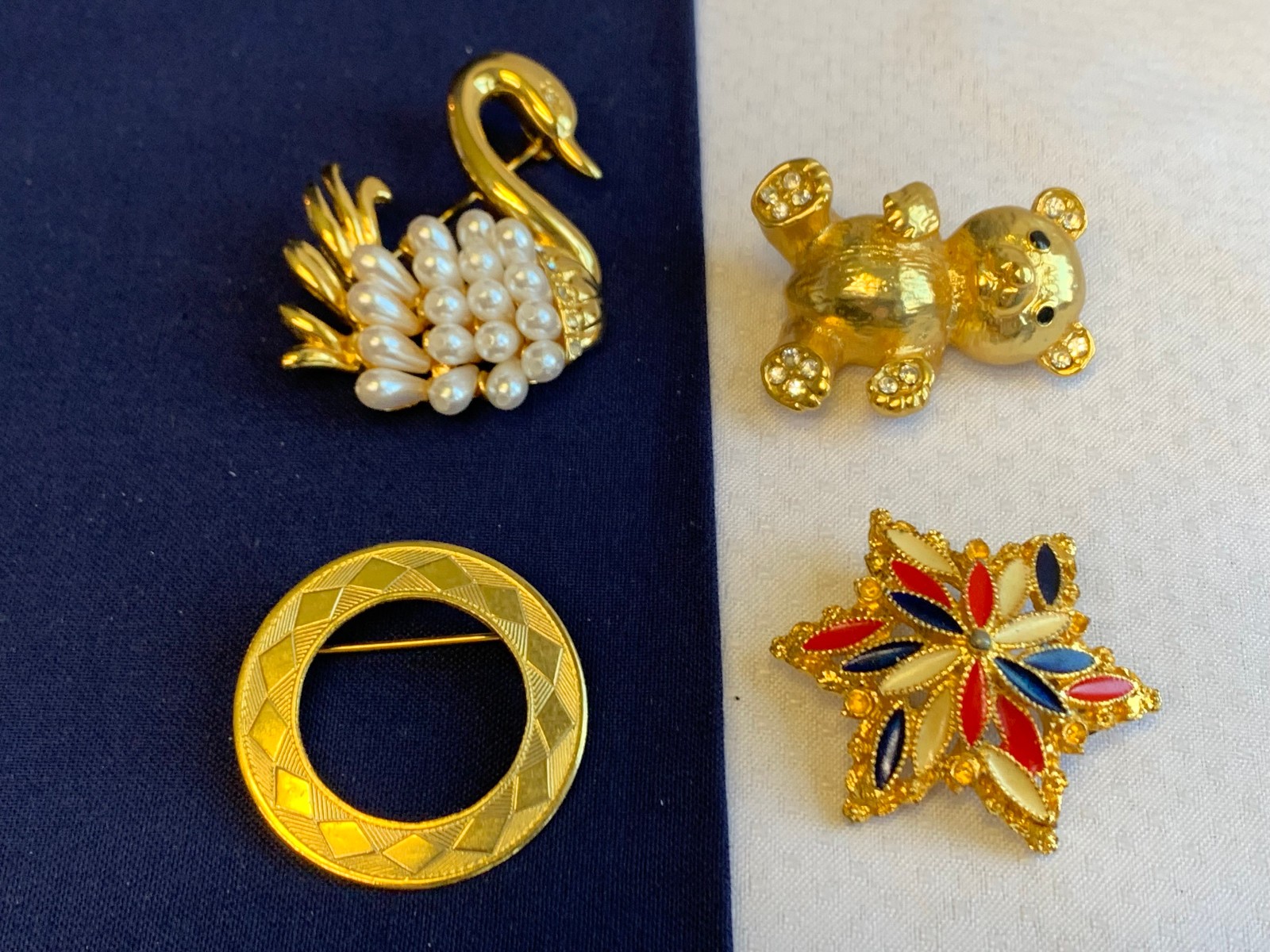 Vtg Brooch Lot Premier Designs Monet Avon Gerry’s Scatter Pins Fashion Jewelry