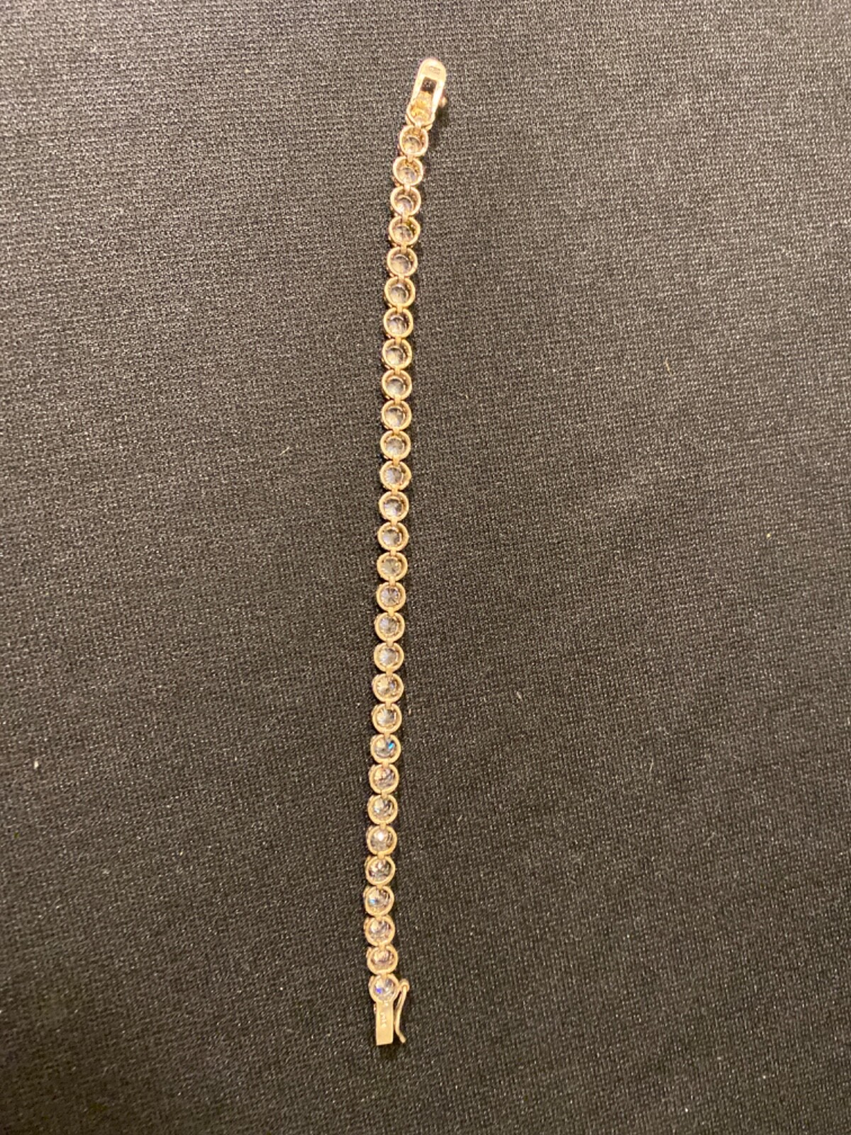Dee Berkeley Sterling Silver CZ Cubic Zirconia 7.25″ Tennis Bracelet 925 DBJ