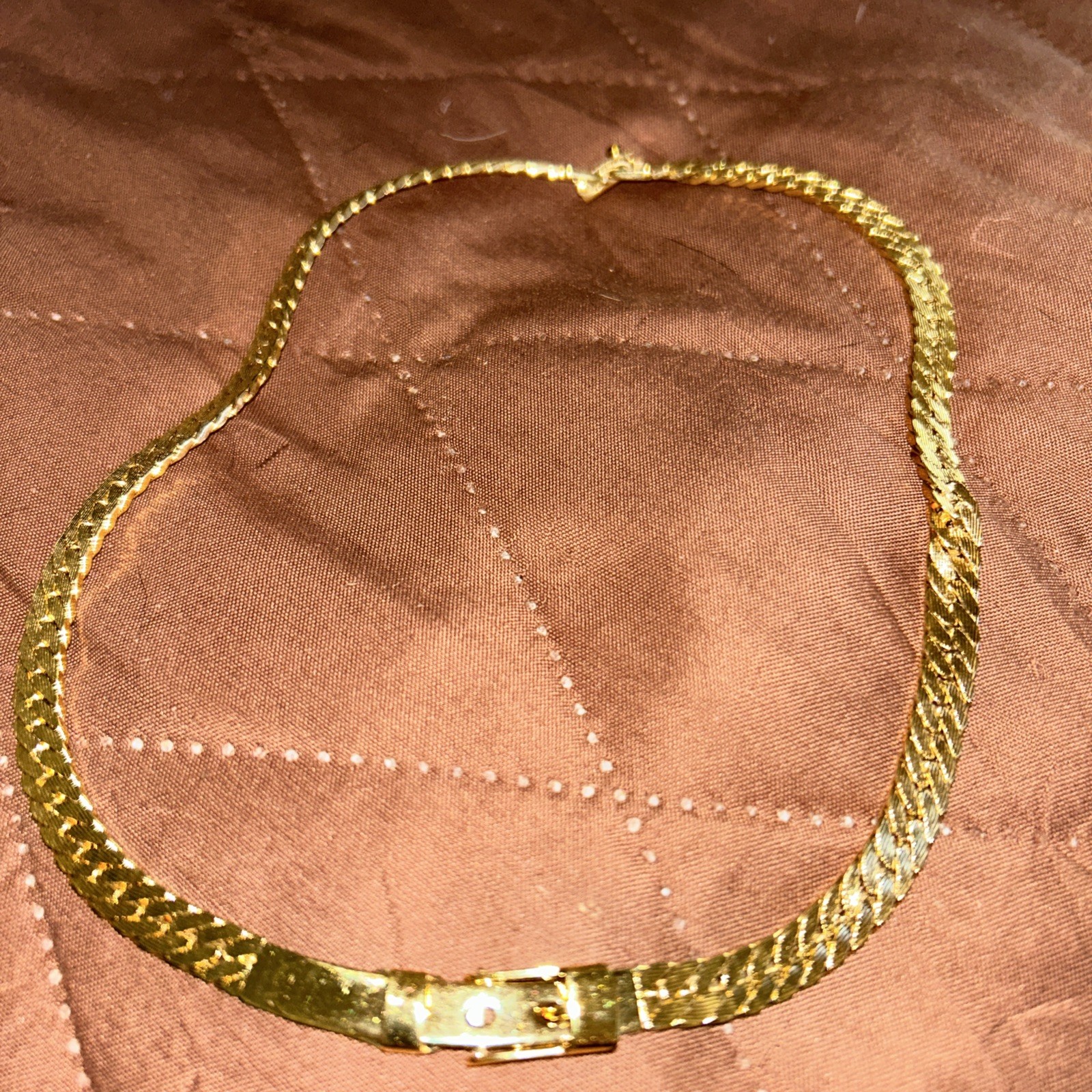 Vintage Gold Tone Monet Necklace Or Bracelets Not Sure