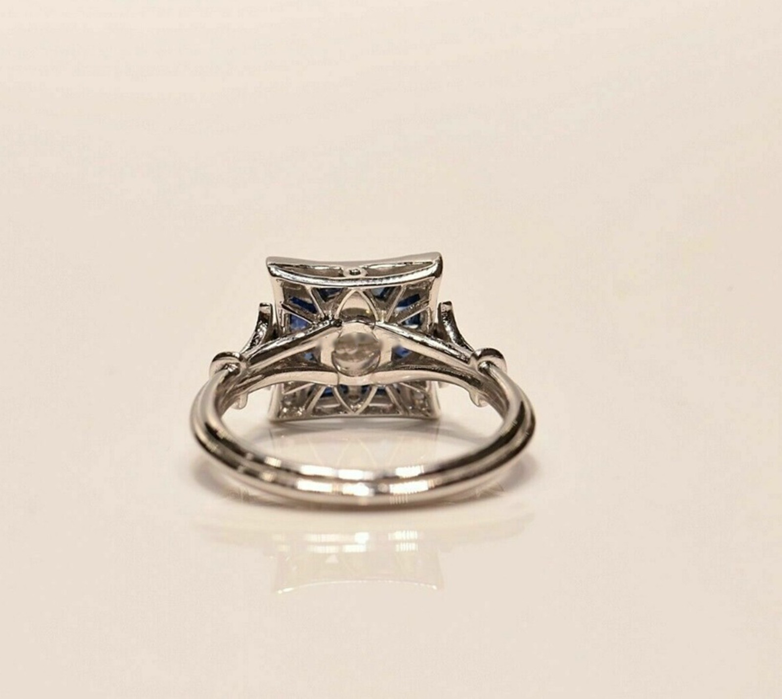 Vintage Art Deco Wedding Antique Ring For Her 1.02 CT Old European Cut CZ Stone