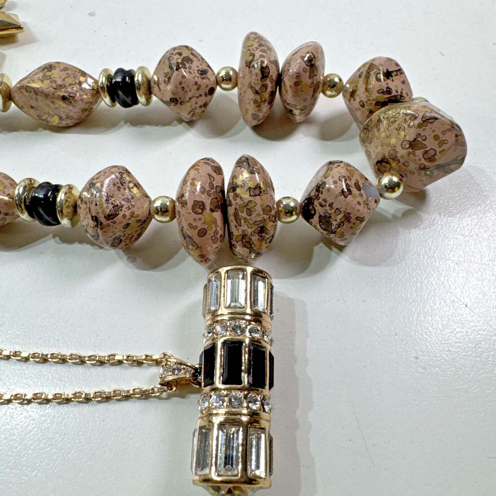 Beautiful Vintage Estate Lot 6x Beaded/Metal/STONES 3X Necklaces & 3X Bracelets