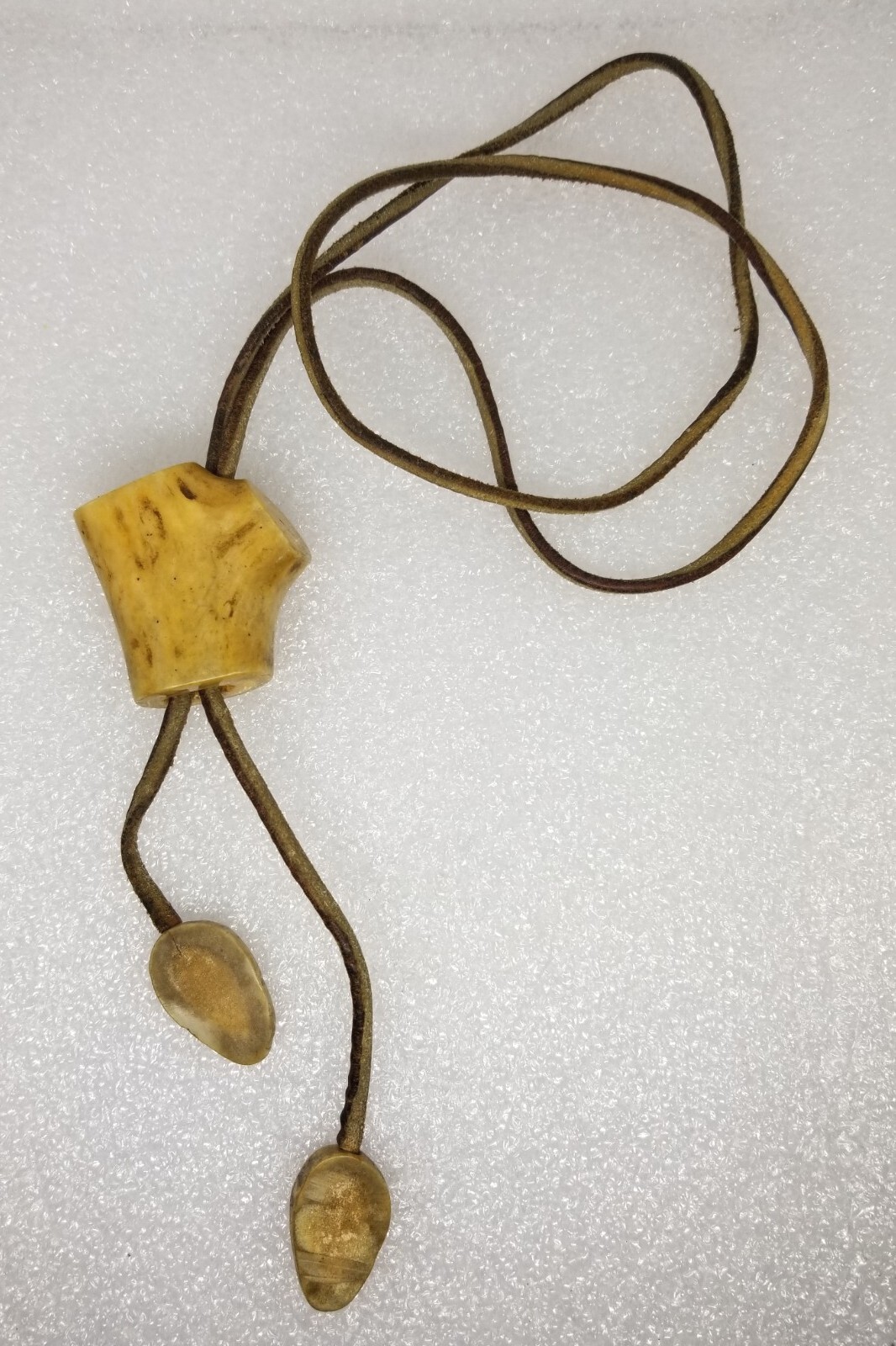 Vintage Hand Carved Antler Bolo Tie – South Western Nature Gift