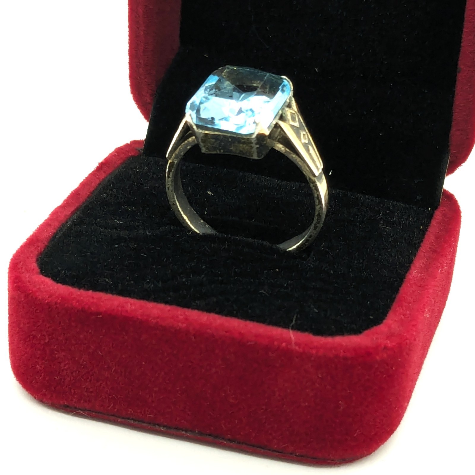 Vintage Luxury Soviet RING Silver⭐875 stamp Star USSR-size: 8US (18.5mm) UA #100