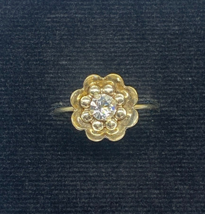 Rings Silver 875 Size 7.25 . Weight 1.41 g. Soviet Vintage Jewelry USSR