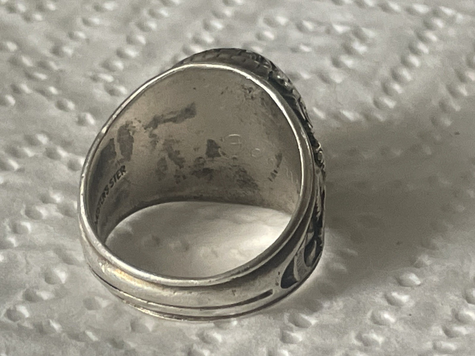 Sterling 1978 Springfield Classical Bulldogs High School Class Ring Jostens 10.5