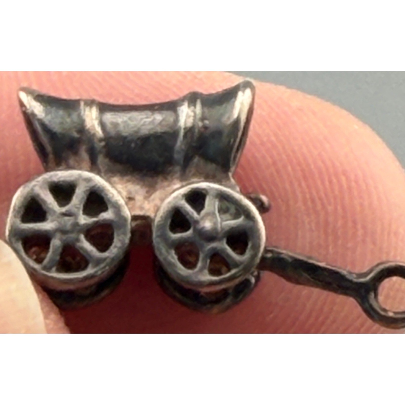 Vintage Sterling Charm Lot Horse Wagon Ship Niagara Falls Souvenir Charms