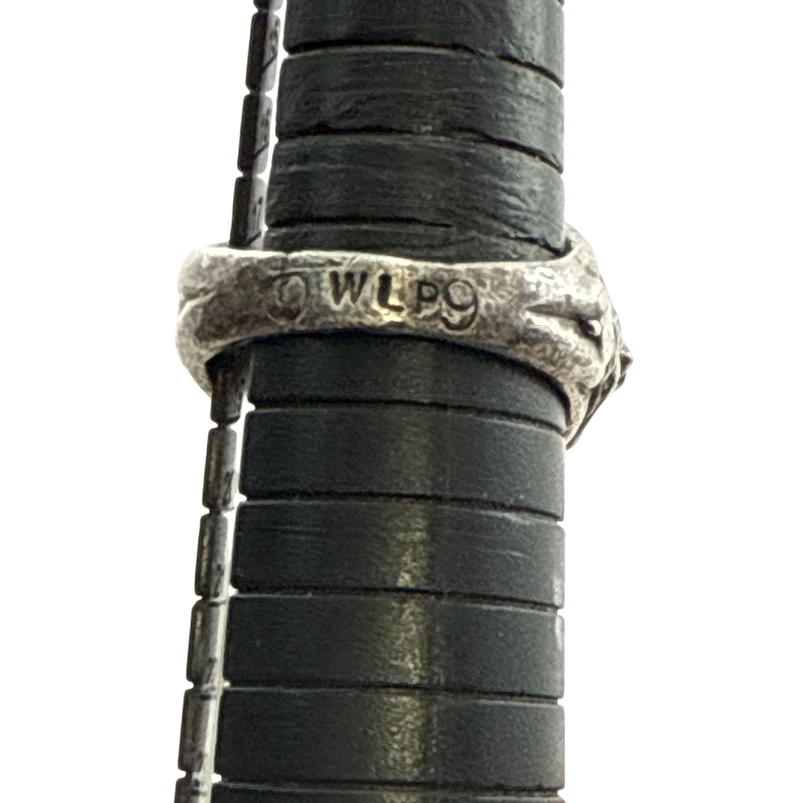 Brutalist Art Jewelry Ring | Figural Male & Female Forms | WLP Signed Studio Sil