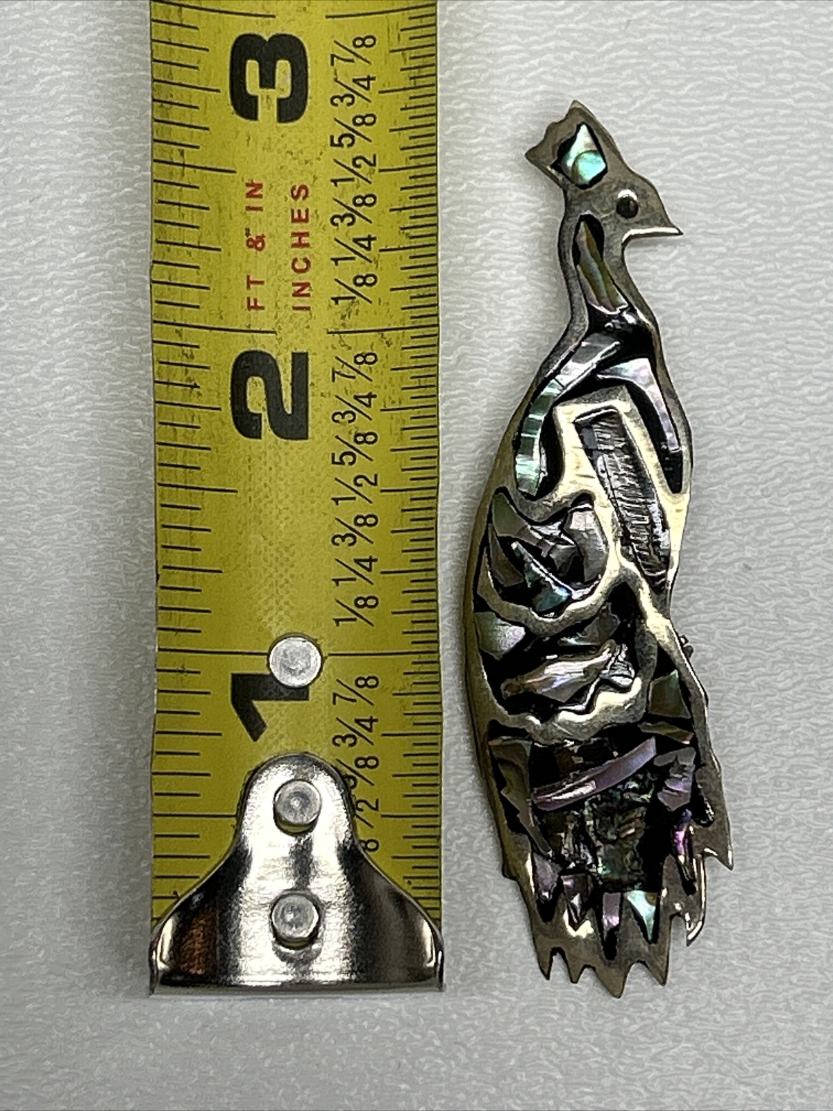 Mexico Alpaca Abalone Brooch