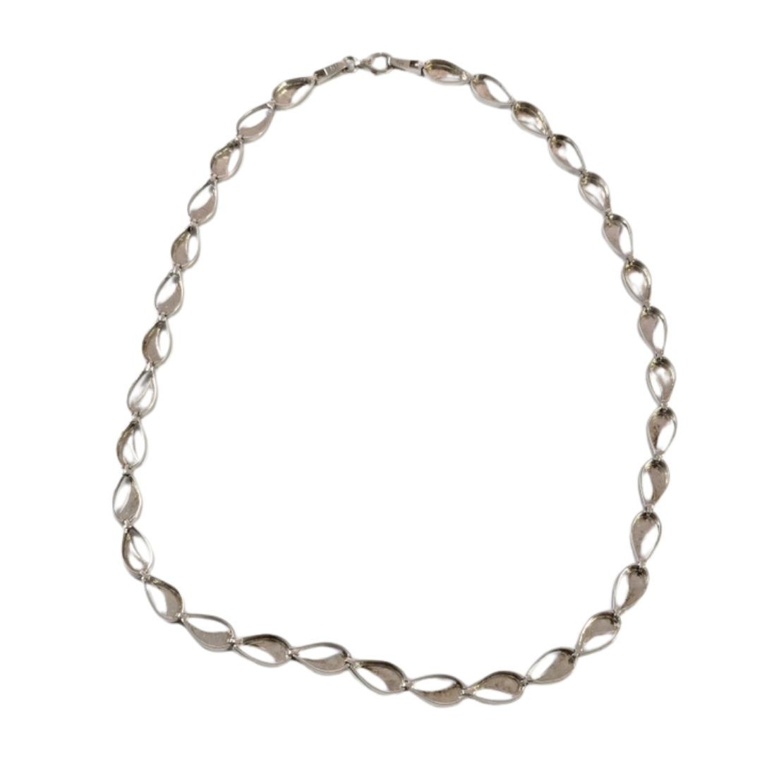 45.5cm Danish Sterling Silver Randers Solv Troels Tvenstrup Handmade necklace
