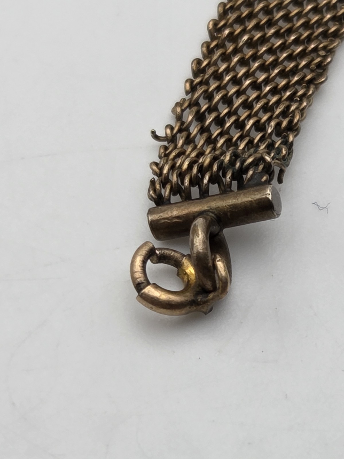 Antique Victorian Engraved Book/Mesh Chain with Engraved Locket Pendant