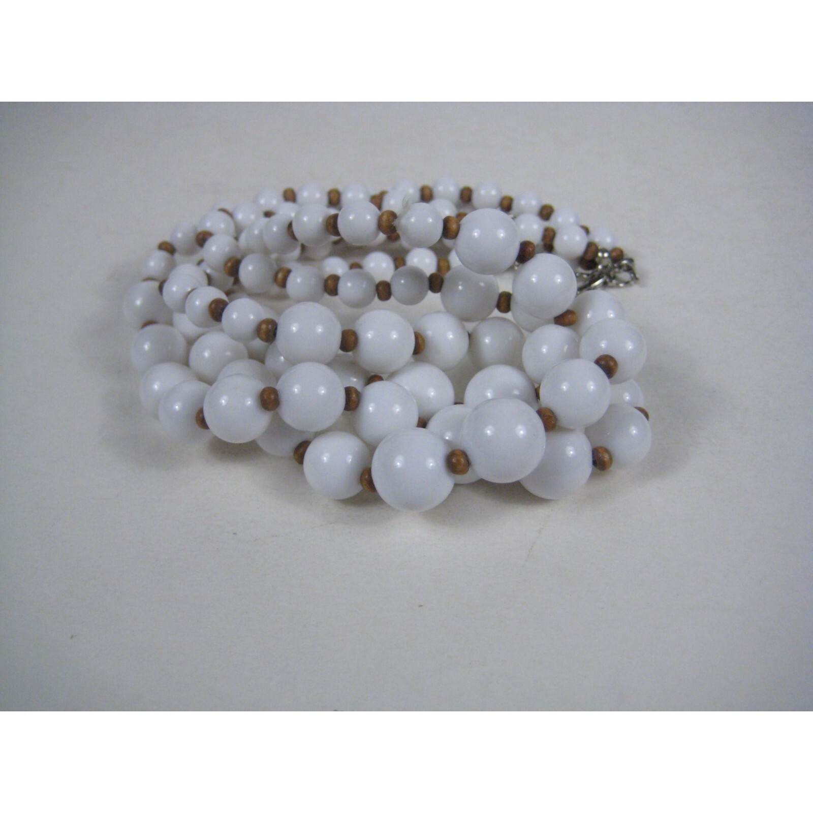 Beaded Necklace 16 inch Choker Vintage STYLE Multi Strand Festival Jewelry