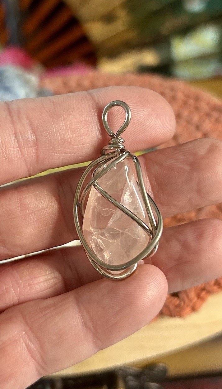 VINTAGE JEWELRY WIRE WRAPPED